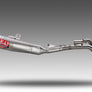 KX450/X 24-26 RS-12 Stainless Full Exhaust, w/ Stainless Muffler