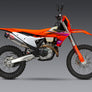 KTM 500EXC-F/350EXC-F 24-26 RS-12 Stainless Slip-On Exhaust, w/ Aluminum Muffler