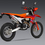 KTM 500EXC-F/350EXC-F 24-26 RS-12 Stainless Slip-On Exhaust, w/ Aluminum Muffler