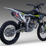 TF450 2025 RS-12 Stainless Full Exhaust, w/ Aluminum Muffler