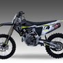 TF450 2025 RS-12 Stainless Full Exhaust, w/ Aluminum Muffler