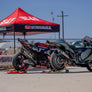 HAYABUSA 2021-25 Race R-11SQ-R Dual Stainless Slip-On Exhaust, w/ Titanium Mufflers