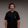 Pop Pocket Tee Black