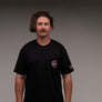 Racing Parts Pocket Tee Black