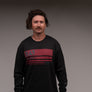 Racing Stripe Long Sleeve Tee Coal