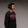 Racing Stripe Long Sleeve Tee Coal