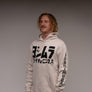Speed Tuning Pull Over Hoodie Bone