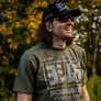 Race Team Tee Army Green