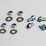 Yoshimura Titanium License Plate Frame Bolts