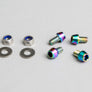 Yoshimura Titanium License Plate Frame Bolts