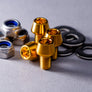 Yoshimura Titanium License Plate Frame Bolts