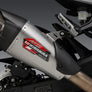 Yoshimura Muffler Name Badge Stainless AT2