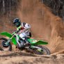 KX450/X 24-26 RS-12 Stainless Full Exhaust, w/ Stainless Muffler