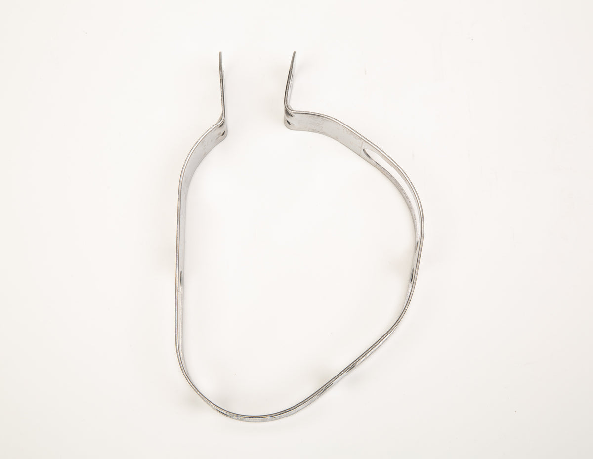 Yoshimura R77 Muffler Clamp Stainless/Titanium Left Yoshimura R&D of America, Inc