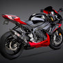 GSX-R600/750 11-24 R-77 Stainless Slip-On Exhaust, w/ Carbon Fiber Muffler