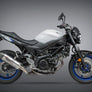 SV650 17-24/SV650X 19-24 Alpha Stainless Slip-On Exhaust, w/ Stainless Muffler
