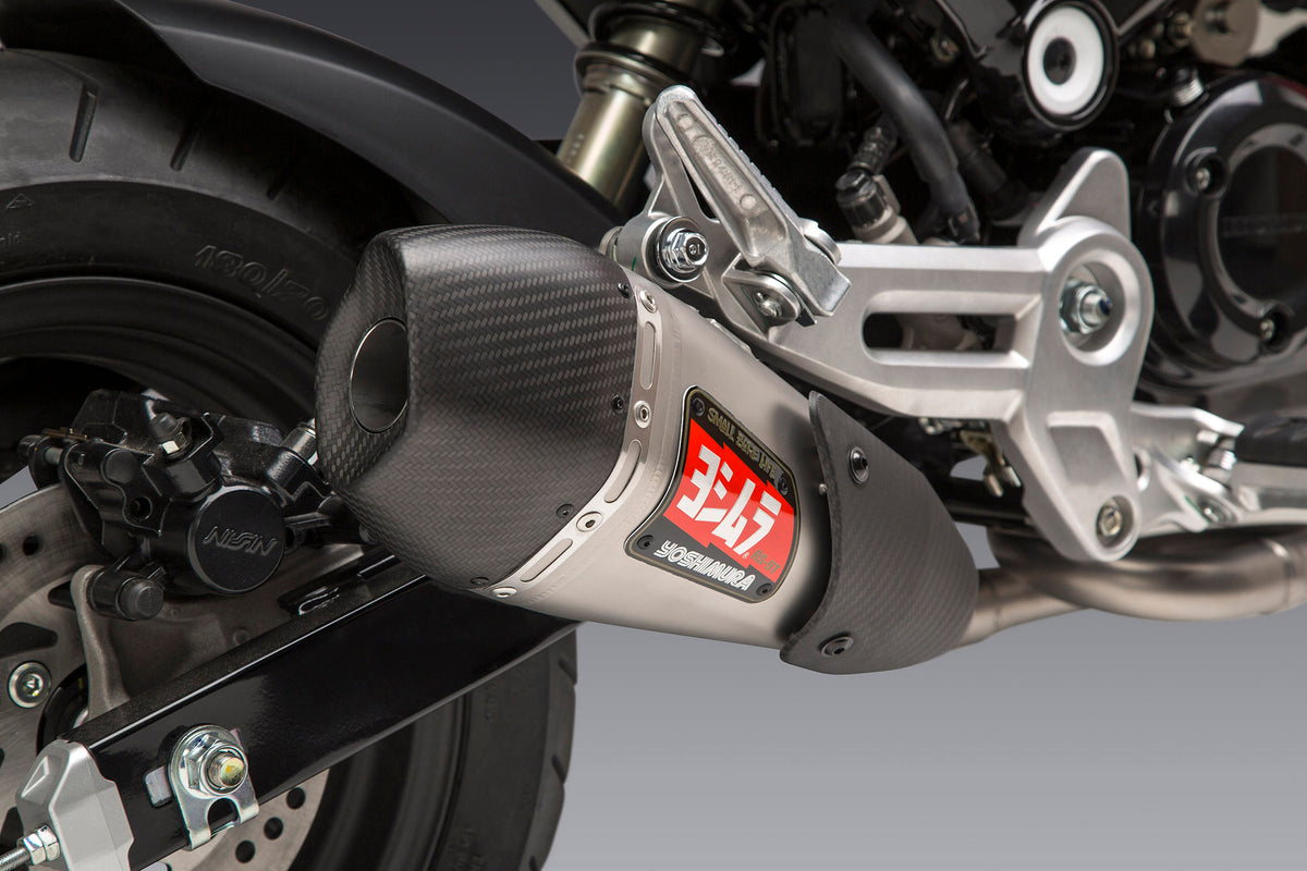 GROM 2022 25 Race RS 9T Stainless Full Exhaust w Stainless Muffler