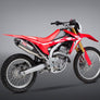 CRF250L/Rally 17-20 Race RS-4 Stainless Slip-On Exhaust, w/ Stainless Muffler