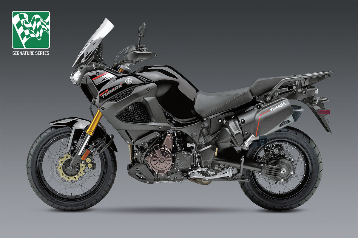 Yoshimura Super Tenere ES 12 24 RS 4T Slip On Exhaust Stainless Muffler Yoshimura R D of America Inc