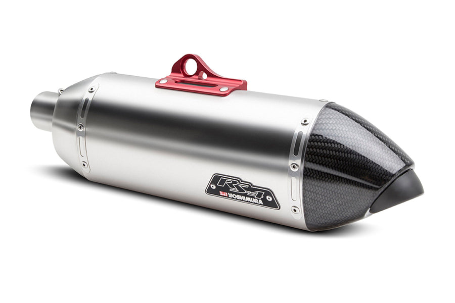 SUPER TENERE 12-24 RS-4T Stainless Slip-On Exhaust, w/ Stainless Muffler