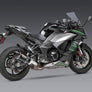 NINJA 1000SX 20-24 / NINJA 1100SX 2025 ALPHA Stainless Slip-On Exhaust, w/ Carbon Fiber Muffler