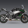 NINJA 1000SX 20-24 / NINJA 1100SX 2025 ALPHA Stainless Slip-On Exhaust, w/ Carbon Fiber Muffler