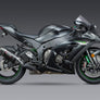 ZX-10R 11 R-77 Stainless Slip-On Exhaust, w/ Carbon Fiber Muffler