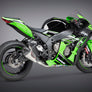 ZX-10R/RR 16-20 Race ALPHA T 3/4 Exhaust, w/ Titanium Muffler