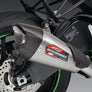 ZX-6R 2019-25 AT2 Stainless 3/4 Exhaust, w/ Stainless Muffler