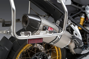 R1200GS/R1250GS 13-22 R-77 Stainless Slip-On Exhaust, w/ Stainless Muffler