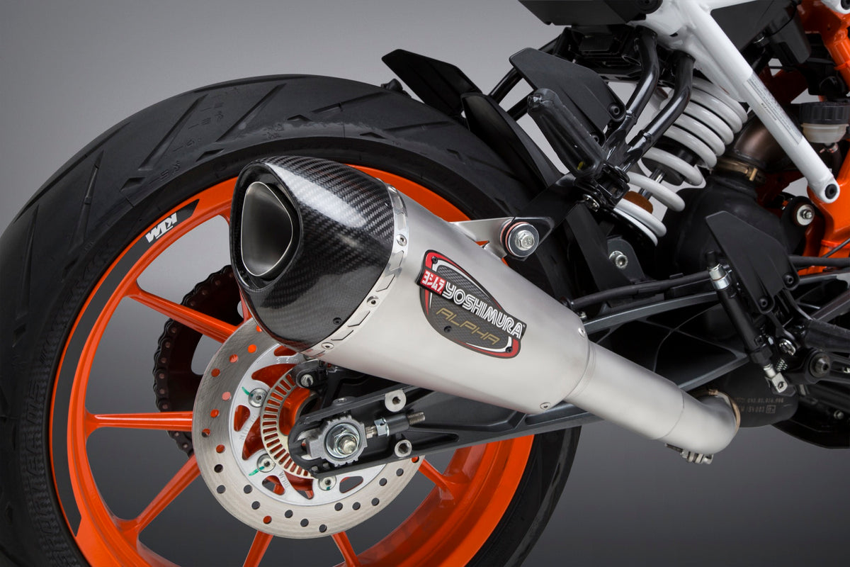 Ktm duke 390 akrapovic full system top