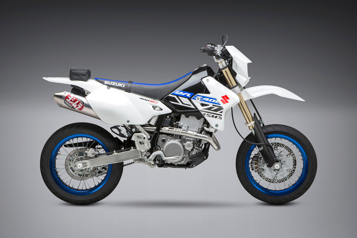 DR-Z400S/SM 00-24 RS-2 Stainless Full Exhaust, w/ Aluminum Muffler
