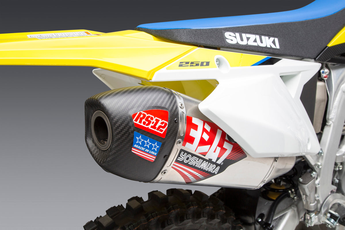 Yoshimura RM-Z250 2019-24 RS-12 Stainless Exhaust w