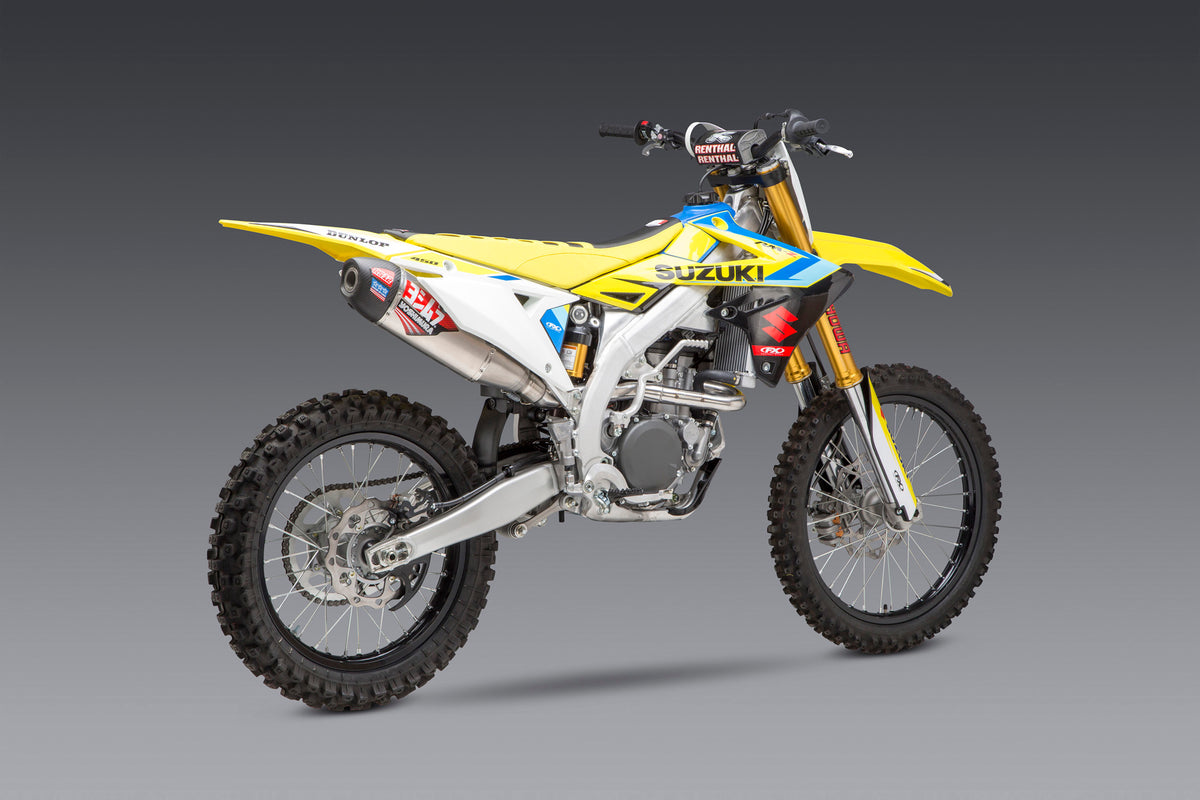 YOSHIMURA JAPAN サイクロン　R1 04〜06 5VY　 美品 Yoshimura RM-Z450 18-26 RS-12 Stainless Exhaust Aluminum Muffler