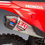 CRF250R/RX 22-24 RS-12 Stainless Slip-On Exhaust, w/ Stainless Muffler