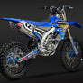 YZ450F 14-17/FX 16-17/WR450F 16-18 RS-4 Stainless Slip-On Exhaust, w/ Aluminum Muffler