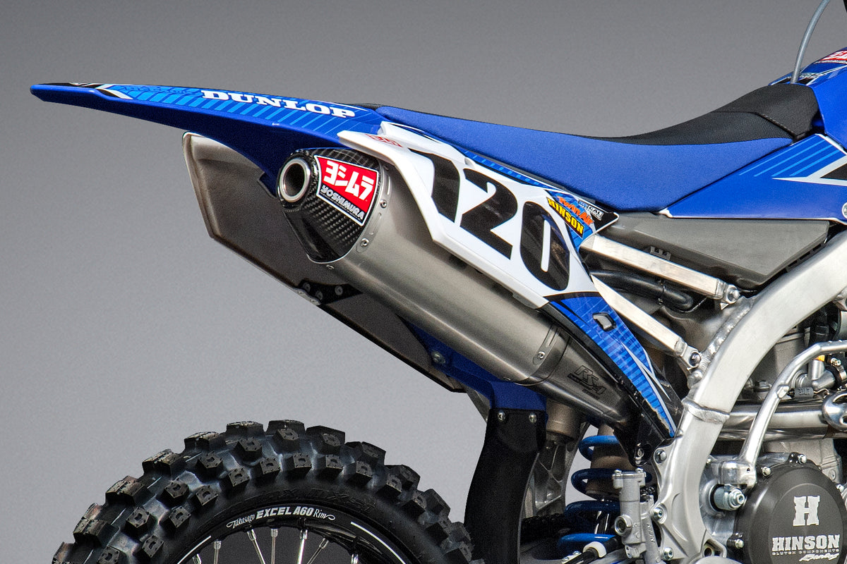 YZ450F 14-17/FX 16-17/WR450F 16-18 RS-4 Stainless Slip-On Exhaust, w/  Aluminum Muffler