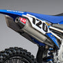 YZ450F 14-17/FX 16-17/WR450F 16-18 RS-4 Stainless Slip-On Exhaust, w/ Aluminum Muffler