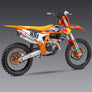 KTM 450SX-F FE 22-26/Husqvarna FC450 RE 22-26 RS-12 Stainless Full Exhaust, w/ Aluminum Muffler