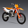 KTM 450SX-F FE 22-26 / Husqv FC450 RE 22-26 RS-12 Titanium Full Exhaust, w/ Titanium Muffler