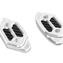 YAMAHA YZF-R6V 2010-14 Mirror Hole Caps Silver