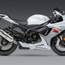 GSX-R600/750 11-26 ALPHA Stainless Slip-On Exhaust, w/ Stainless Muffler