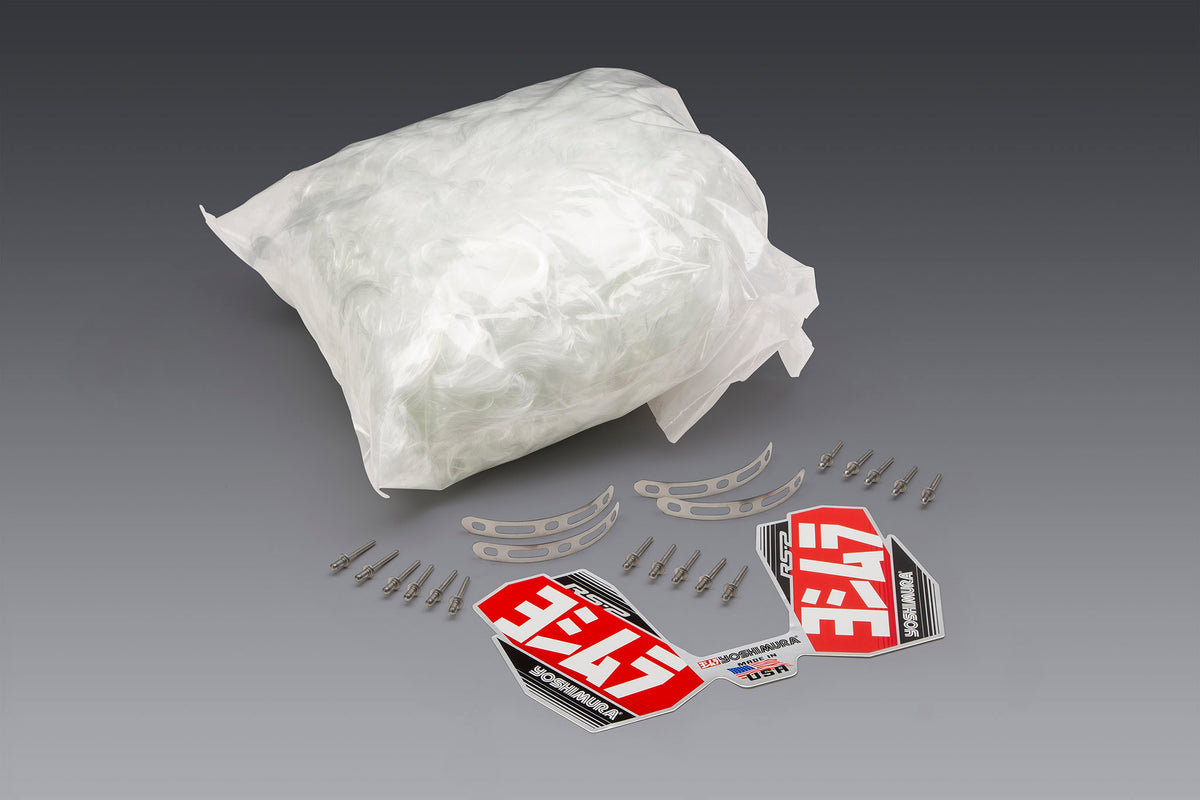 サワムラー Yoshimura ZX-14R 12-23 R-77 Slip-On Dual Exhaust w/ Stainless