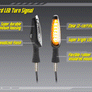 LED Rear Turn Signal Kit w/ 7 pin Relay