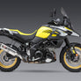 V-STROM 1000 14-19 R-77 Stainless Slip-On Exhaust, w/ Stainless Muffler