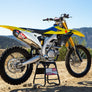 RM-Z450 18-25 RS-12 Stainless Full Exhaust, w/ Aluminum Muffler
