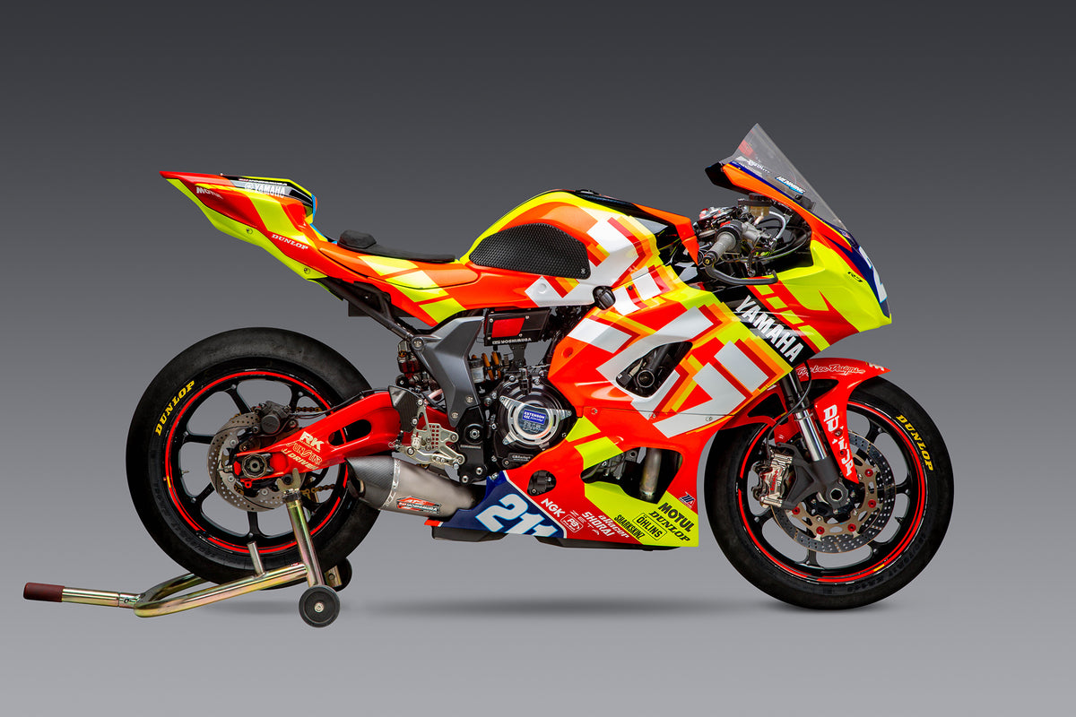 Yoshimura YZF-R7 22-26 / MT-07 17-22 RACE AT2 Titanium Full