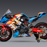 YZF-R7 22-26 / MT-07 17-26 RACE AT2 Titanium Full Exhaust, w/ Titanium Muffler