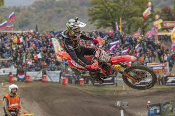 Moto win for Gajser moves him one point off championship lead