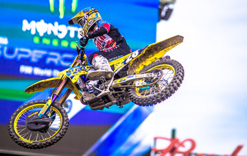 Suzuki's Alex Martin Cards Top-Five Finish at Anaheim 2 Supercross